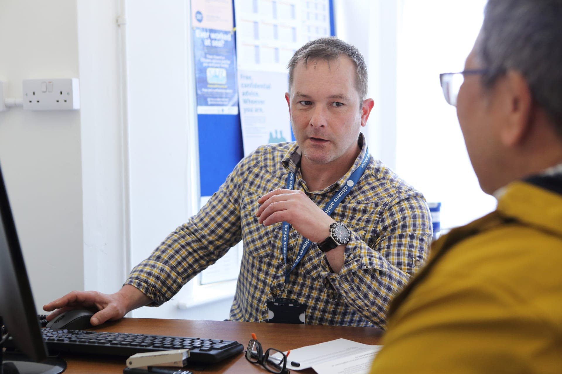 Citizens Advice volunteer